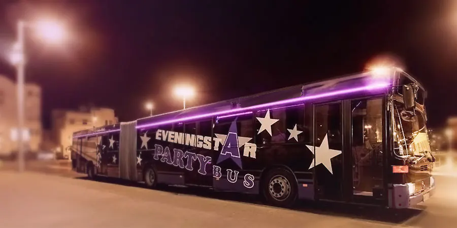 Partybus rental in Cracow